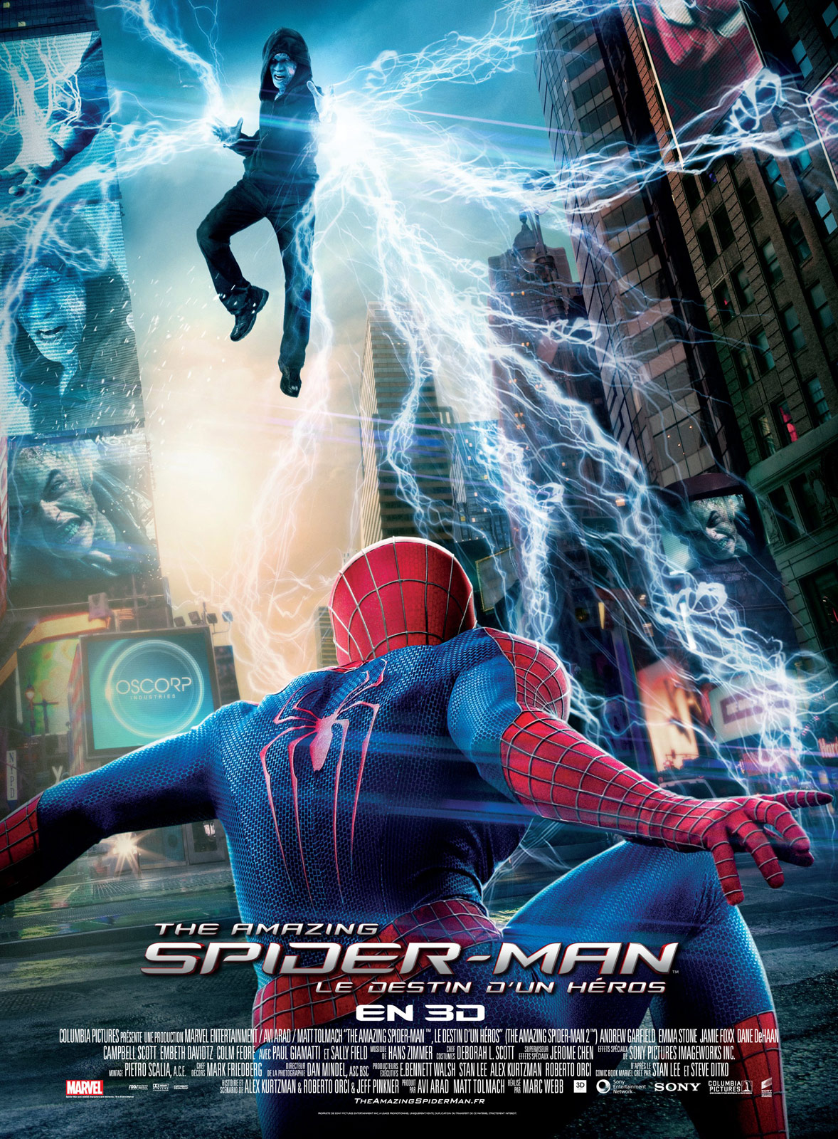 Affiche de The Amazing Spider-Man : Le Destin d’un héros