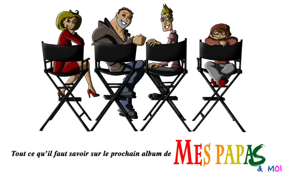 Tout ce qu’il faut savoir sur le prochain album de “Mes papas & moi”