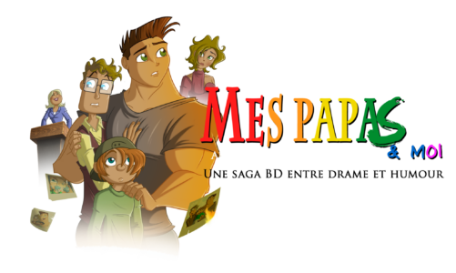Mes papas et moi : Au fil des ans — une saga BD entre drame et humour