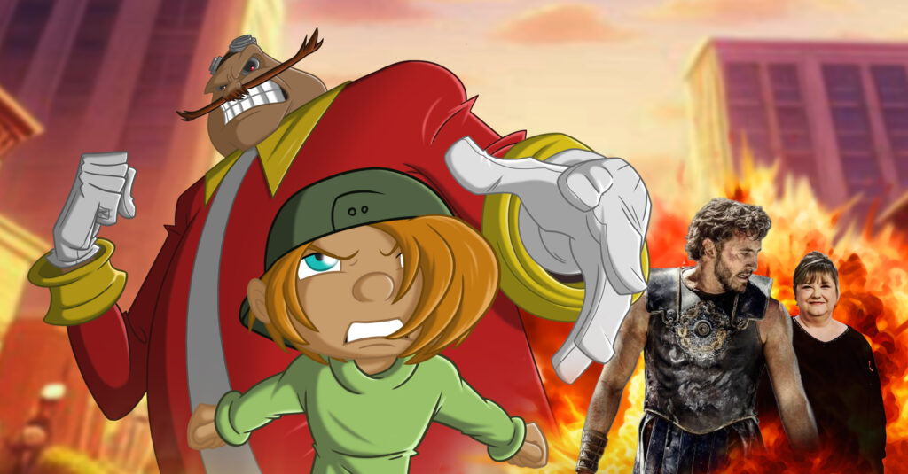 Zack contre Robotnik dans La Fringale Culturelle