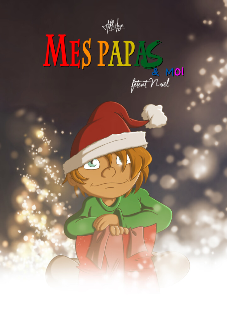 Mes papas & moi fêtent Noël – Webtoon/BD en ligne par Mikl Mayer
