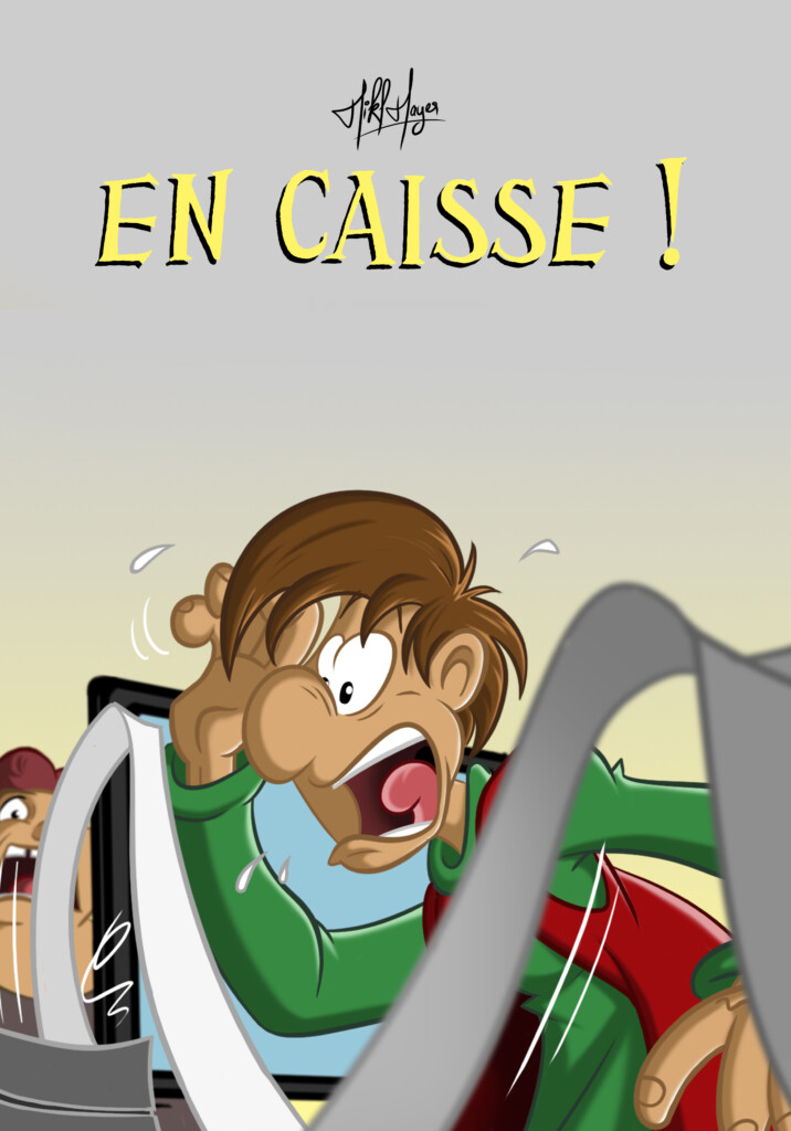 En caisse ! – Webtoon/BD en ligne par Mikl Mayer