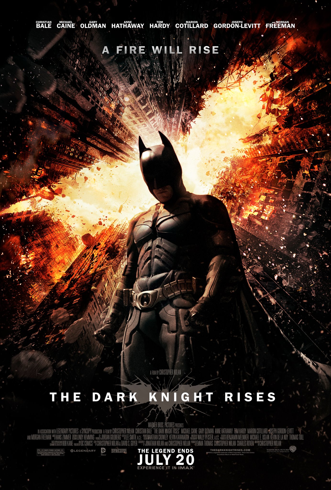 Affiche de The Dark Knight Rises