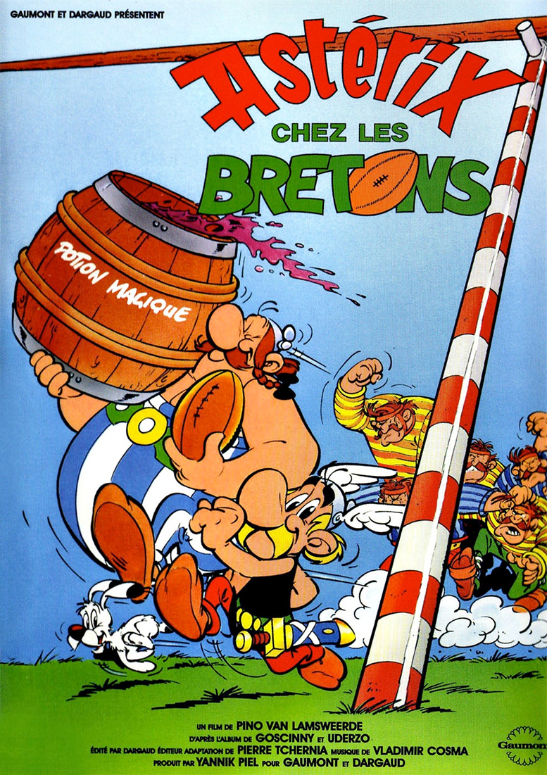 Affiche de Astérix chez les Bretons