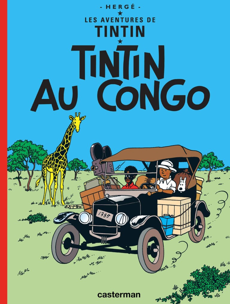 Couverture de Tintin au Congo