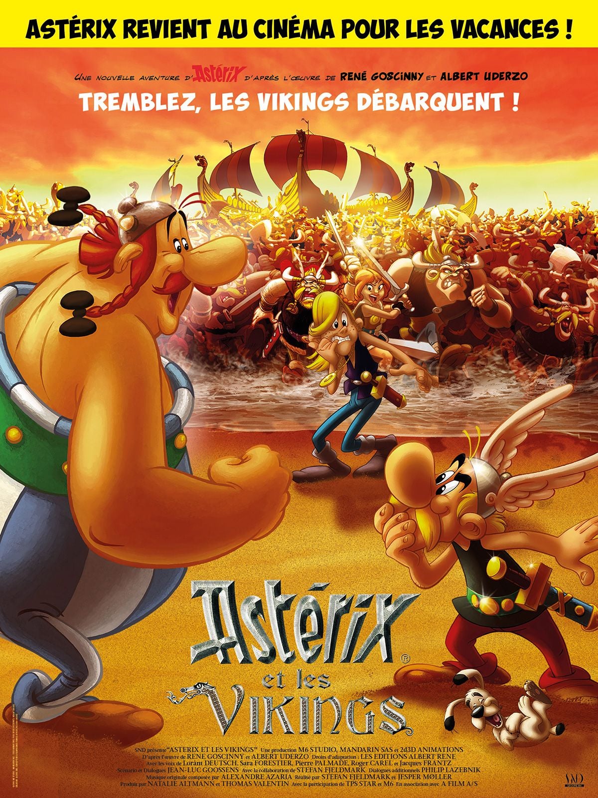 Affiche de Astérix et les Vikings