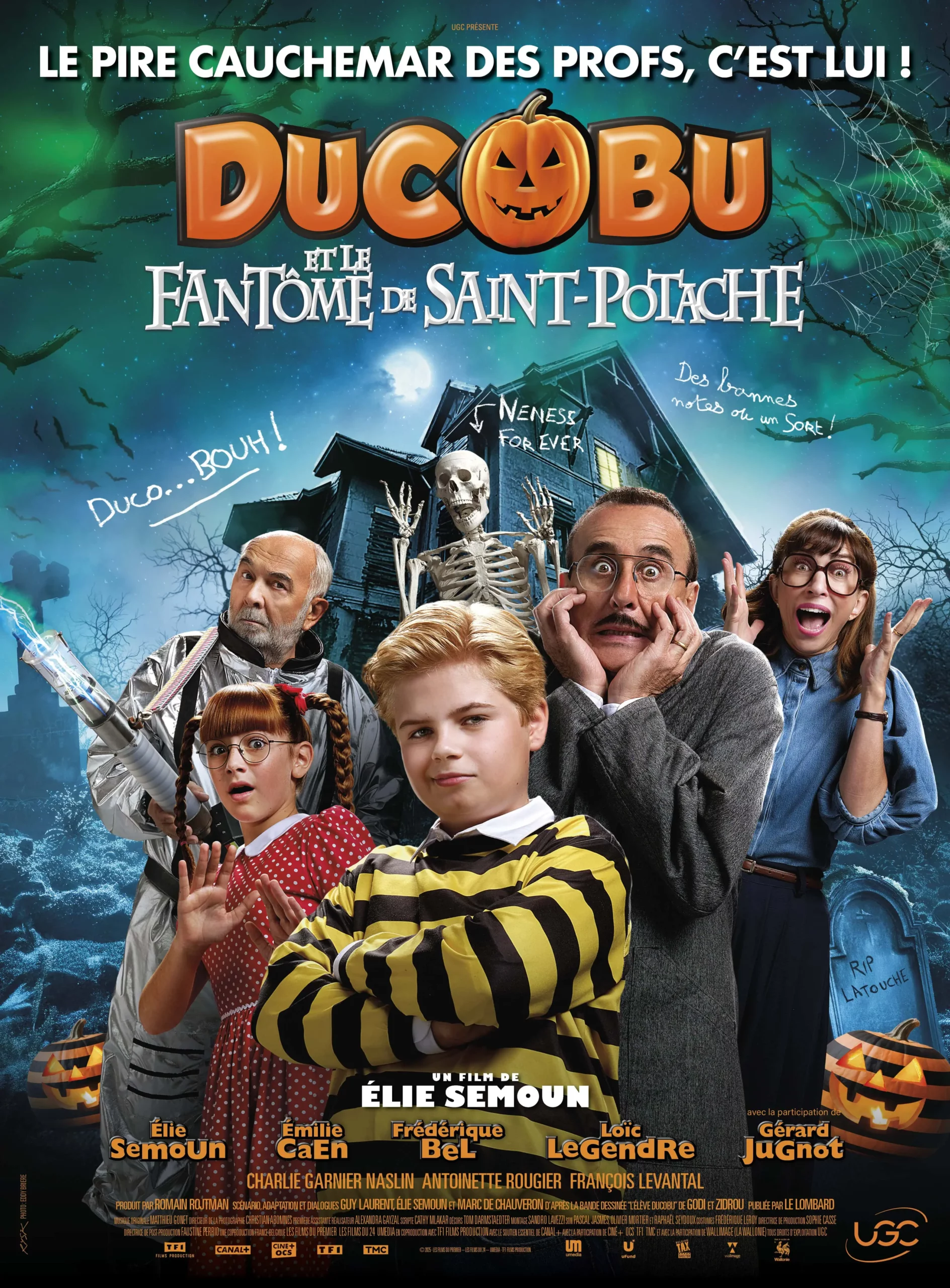 Affiche de Ducobu et le fantôme de Saint-Potache