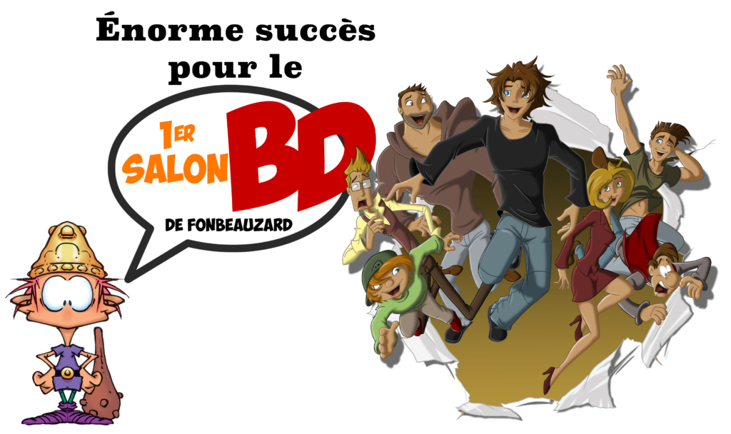 Énorme succès pour le 1er salon de BD de Fonbeauzard !