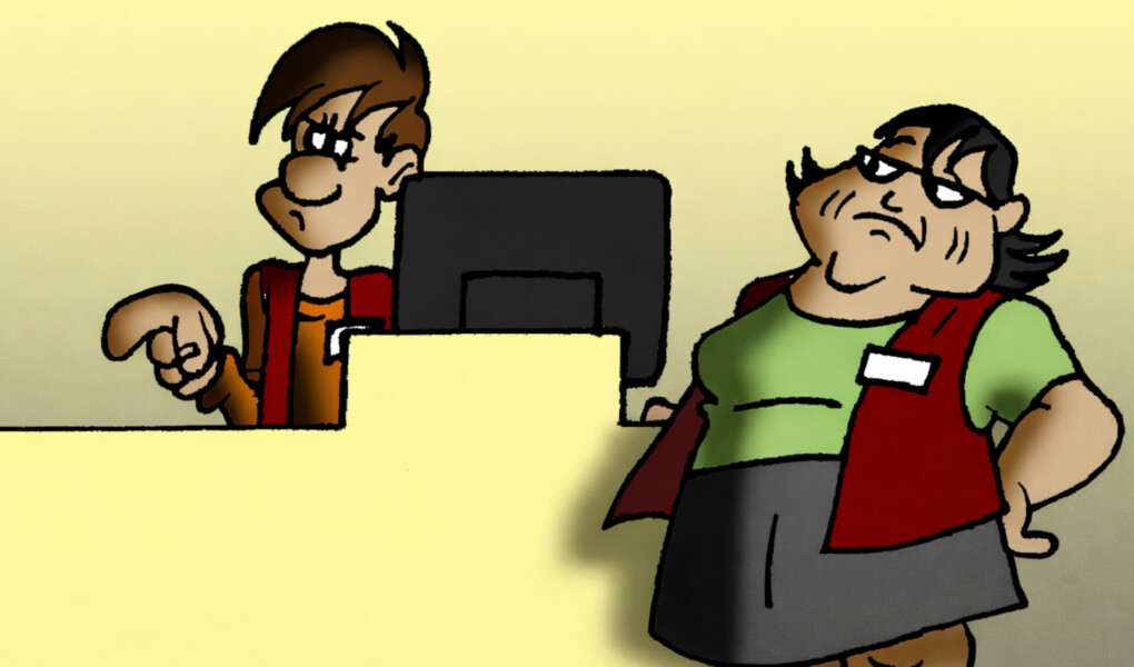 En caisse ! S2 E8 :  Le panneau que personne ne lit !