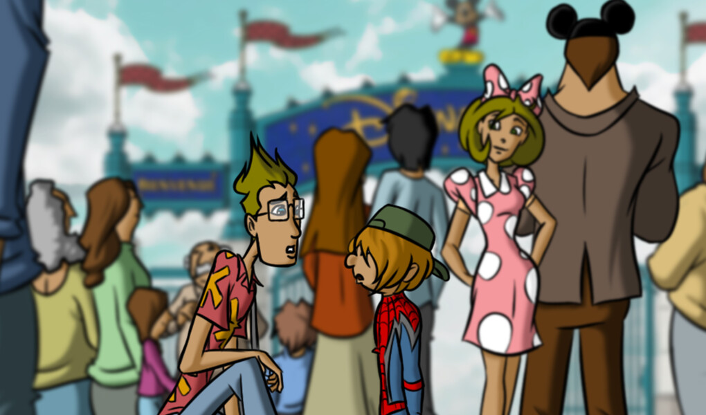 Petites histoires de mes papas & moi : E8 – Bienvenue à Disneyland !