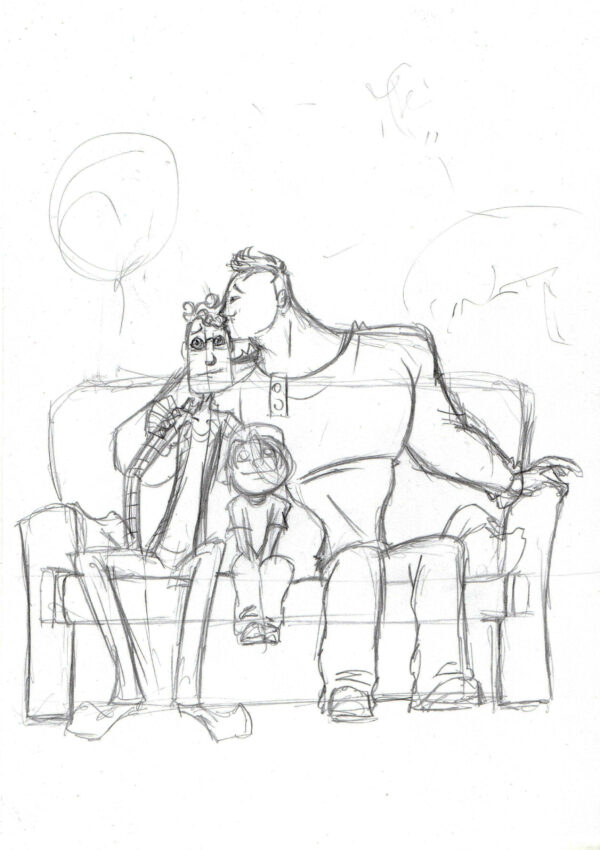 Dessin original Au fil des ans 3