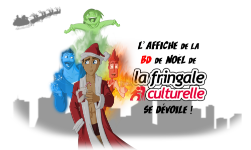 L’affiche de la BD de Noël de La Fringale Culturelle se dévoile