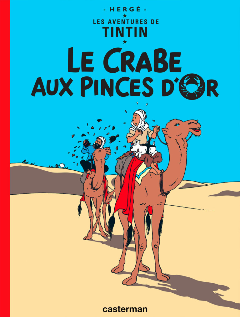 Couverture de Le Crabe aux pinces d’or