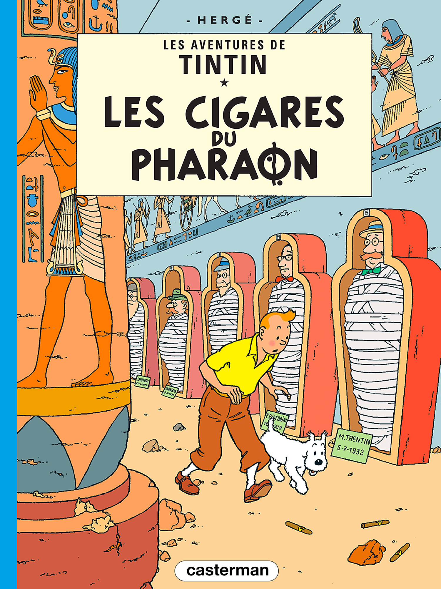 Couverture de Les Cigares du pharaon