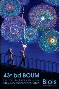 Affiche du festival 43ème édition du festival BD Boum
