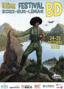 Affiche du festival 15ème édition du festival BD de Sciez-sur-Léman