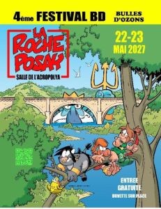 Affiche du festival 4ème édition du festival BD La Roche-Posay