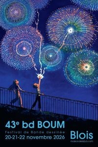 Affiche du festival 43ème édition du festival BD Boum