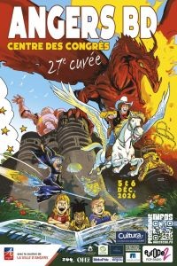 Affiche du festival 27ème édition du festival Angers BD