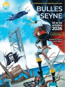 Affiche du festival 16ème édition du festival BD Bulles en Seyne