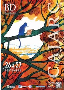 Affiche du festival 27ème édition du festival La BD prend l'air