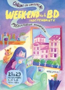 Affiche du festival 12ème édition du week-end de la BD indépendante
