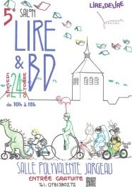Affiche du festival 5ème édition du Salon LIRE & BD