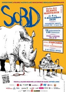 Affiche du festival 16ème édition du salon SoBD de Paris
