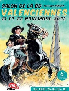 Affiche du festival 19ème édition du festival BD de Valenciennes