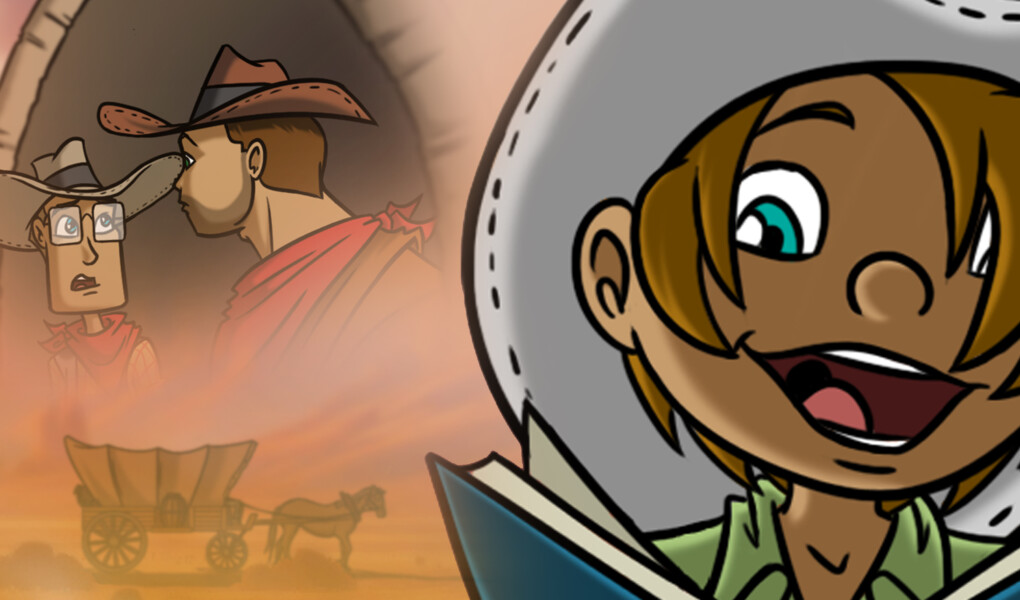 Petites histoires de mes papas & moi : E9 – Sous le soleil du Far West