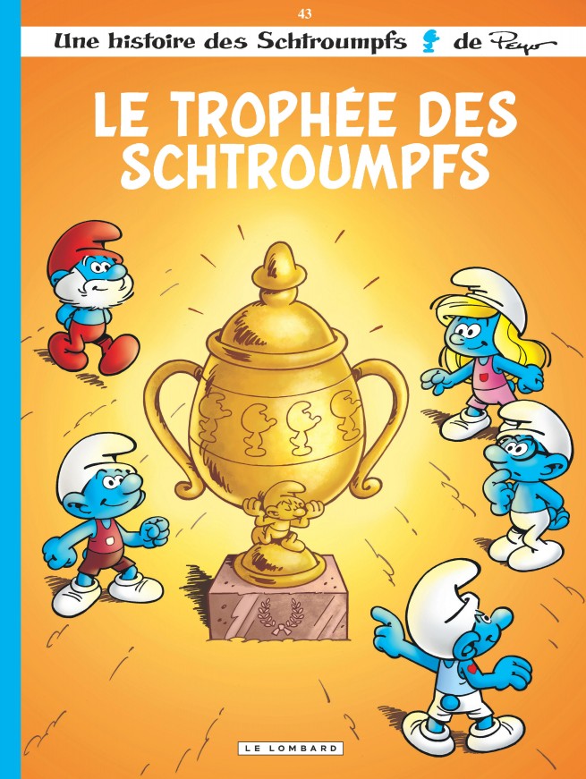 Couverture de Le Trophée des Schtroumpfs