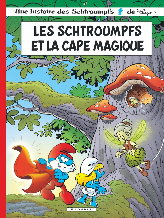 Couverture de Les Schtroumpfs et la Cape magique