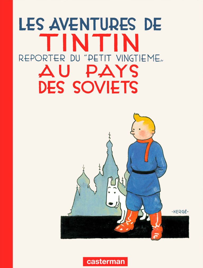 Couverture de Tintin au pays des Soviets