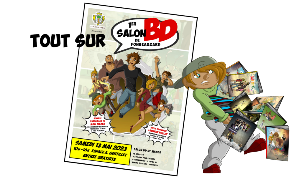 Tout sur le 1er salon de la BD de Fonbeauzard