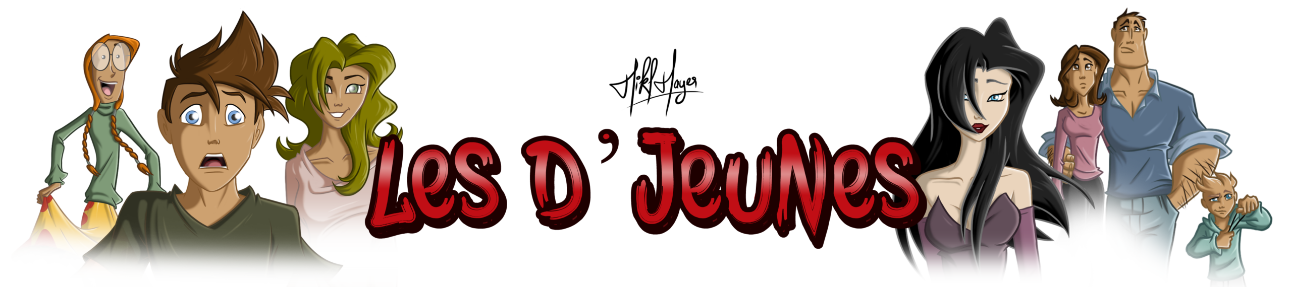 Les D’jeunes – BD humour génération lycée et réseaux sociaux