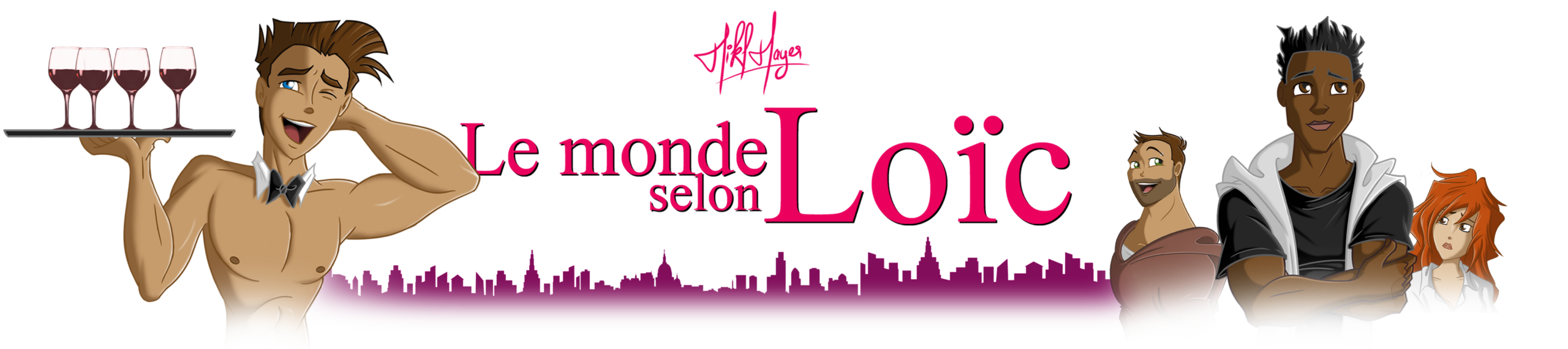 Le monde selon Loïc – BD LGBT sur la séropositivité, les relations et l'identité